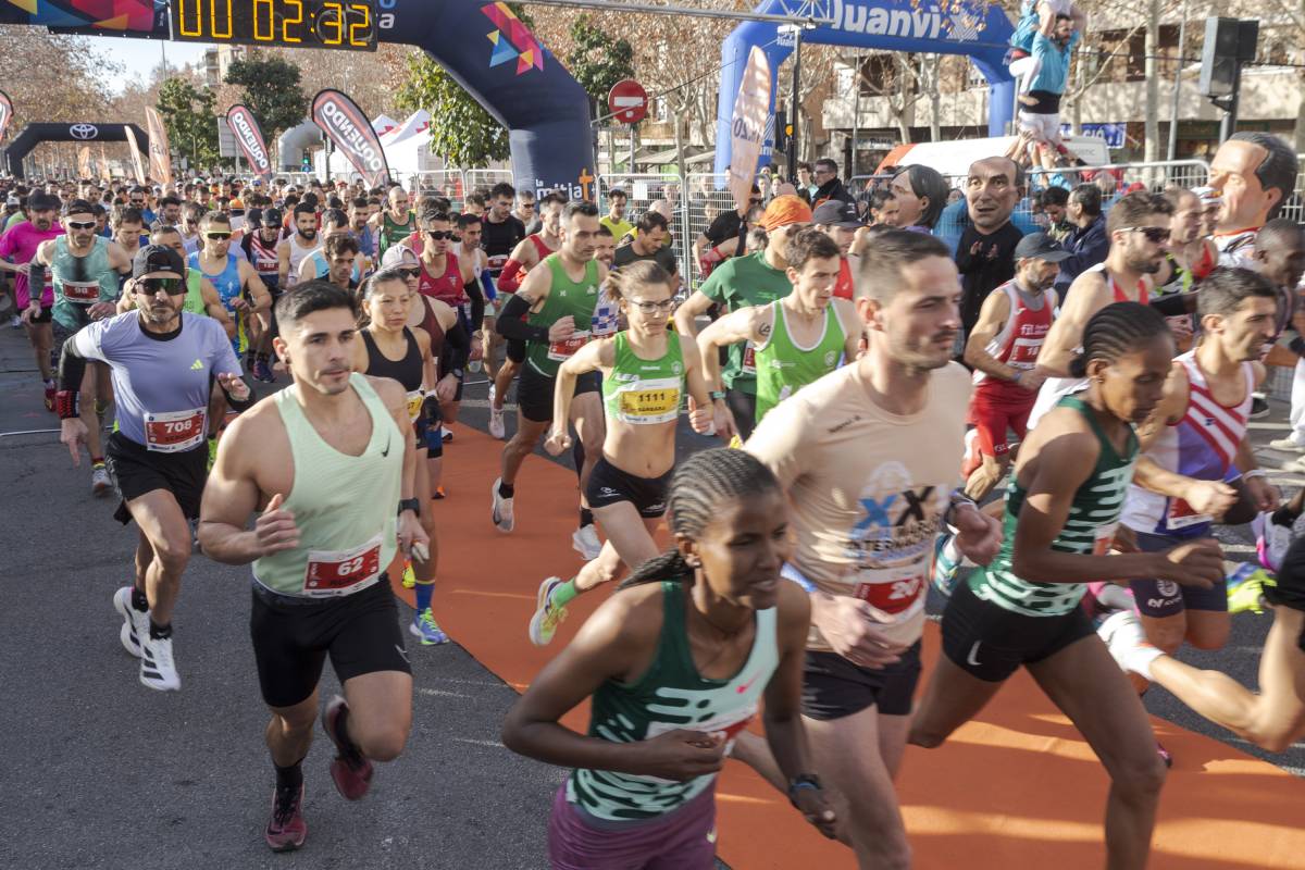 Una Mitja amb més corredors que mai a la línia de sortida