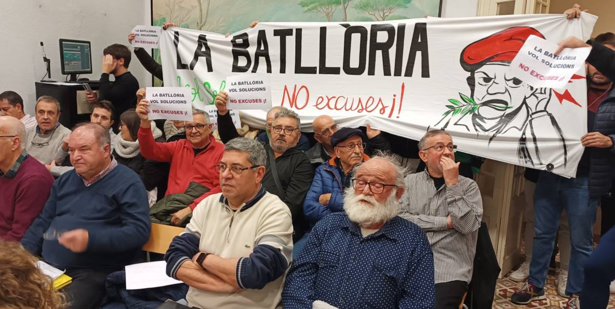 La Batllòria reclama millores i un projecte de futur: «Ja n’hi ha prou»