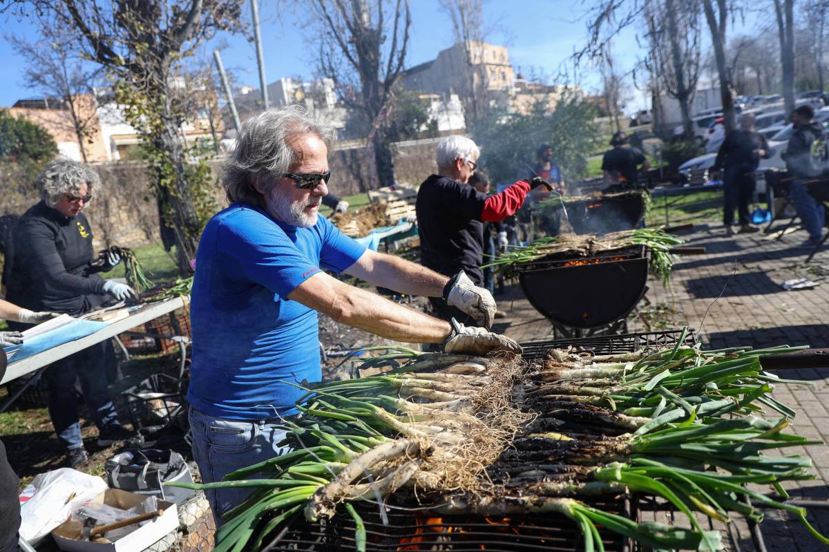 La calçotada popular de les Bruixes del Nord - VÍCTOR CASTILLO La calçotada popular de les Bruixes del Nord