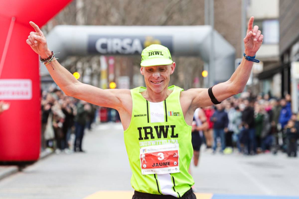 Jaume Leiva guanya la Mitja Marató de Terrassa. I tu, vols saber quina marca has fet?