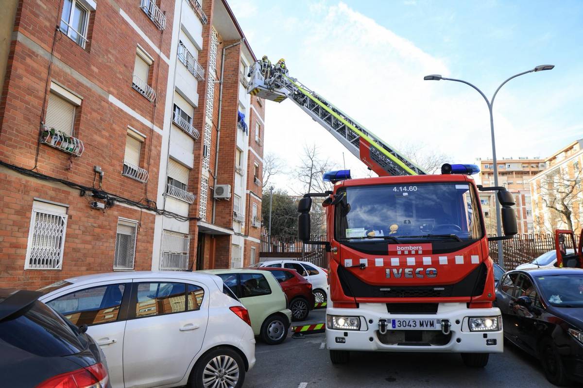 Ensurt a Can Rull per un petit incendi domèstic
