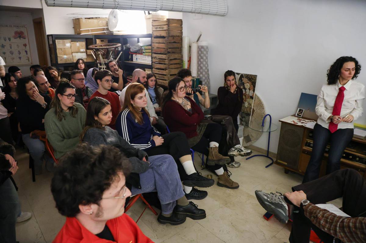 El primer Popurri omple la floristeria Laia Claramunt  - VÍCTOR CASTILLO