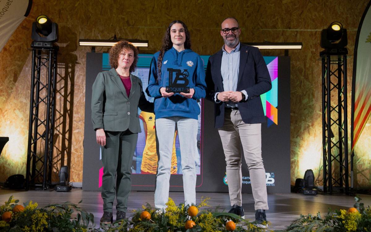 La jugadora de voleibol Júlia Vilar, esportista de l’any a Roquetes