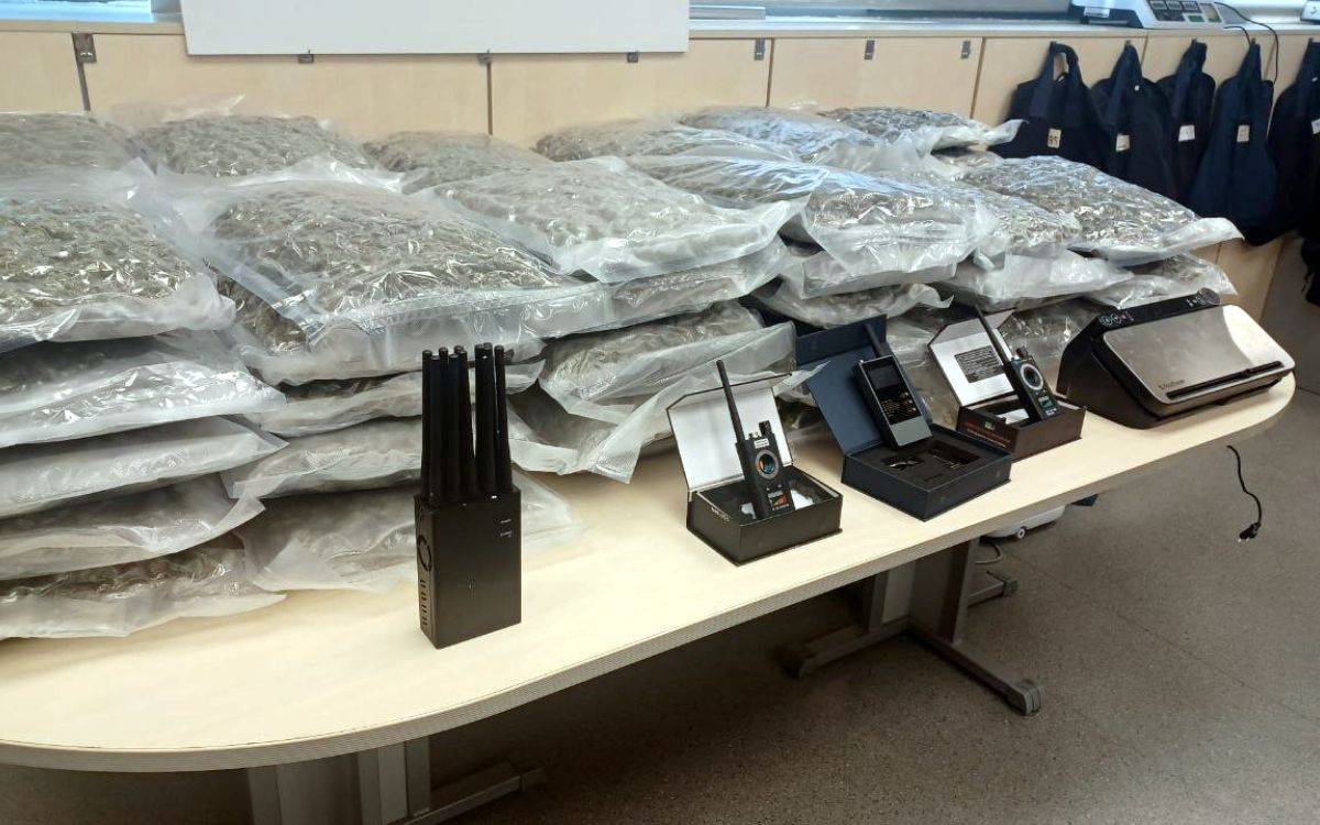 Enxampen dos homes amb 60 quilos de marihuana amagats en un camió a l'AP-7 a Tarragona