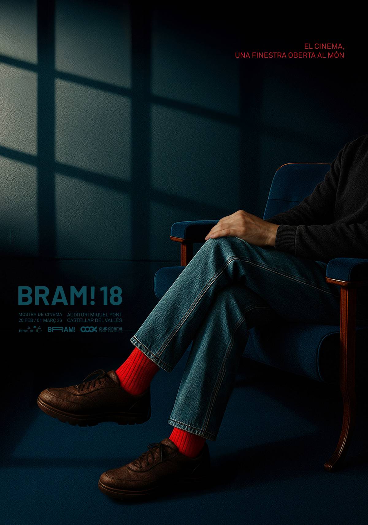 El cartell del BRAM! a Castellar