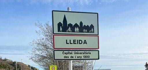 Lleida consolida la seva identitat com a ciutat universitària amb nous rètols a les entrades