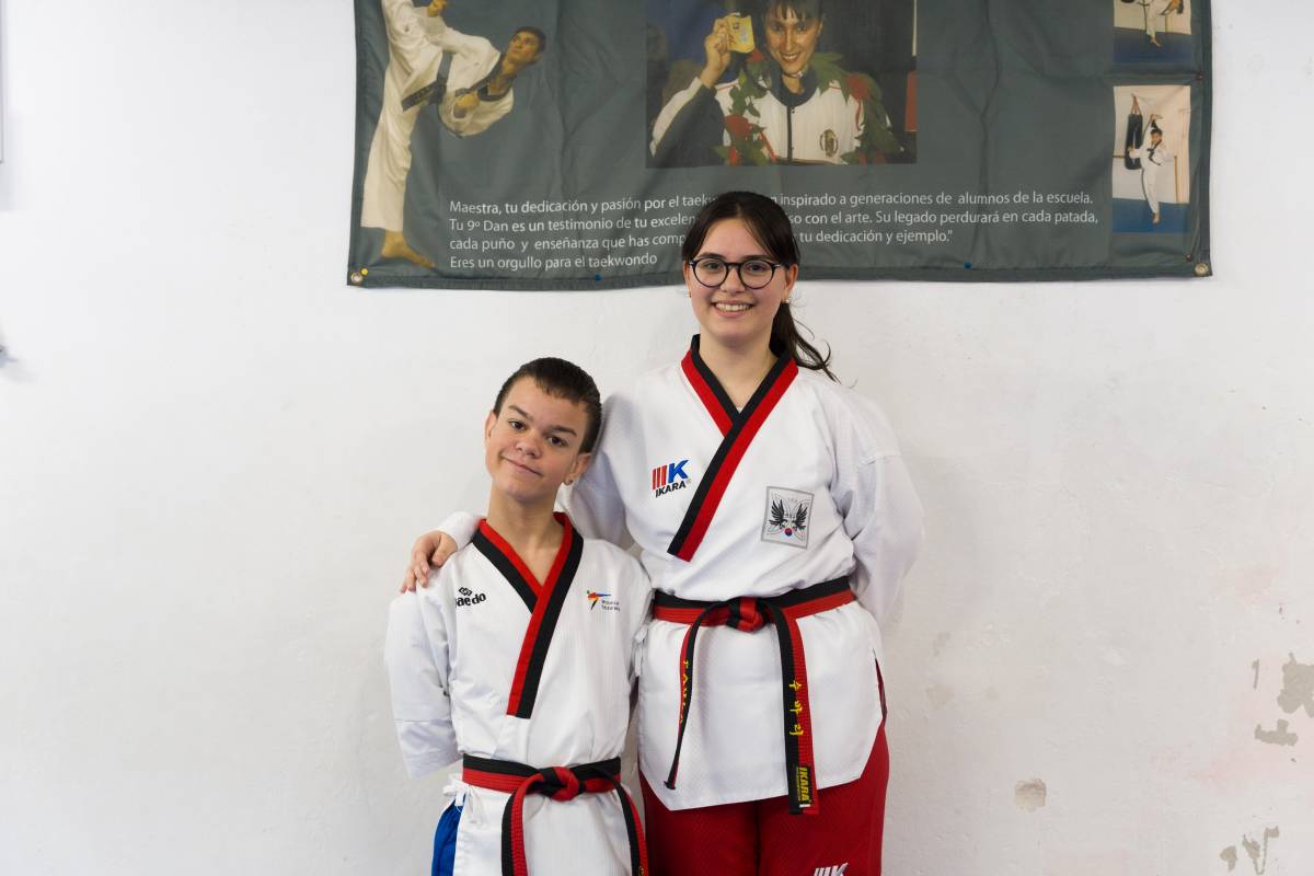 El Guillem i la Paula han quedat campions de Catalunya en P70