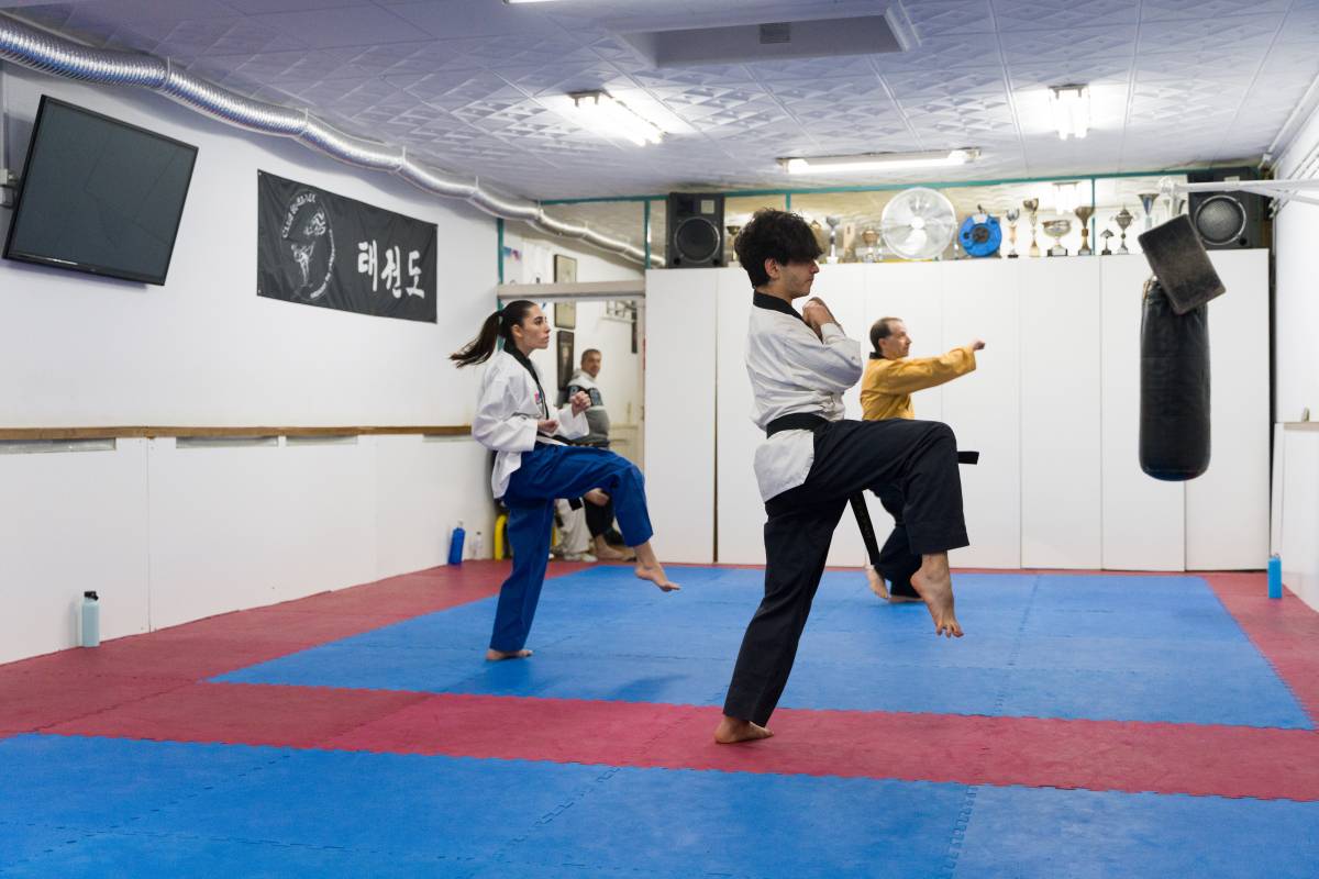 Un entrenament de parapoomsae el Subalee