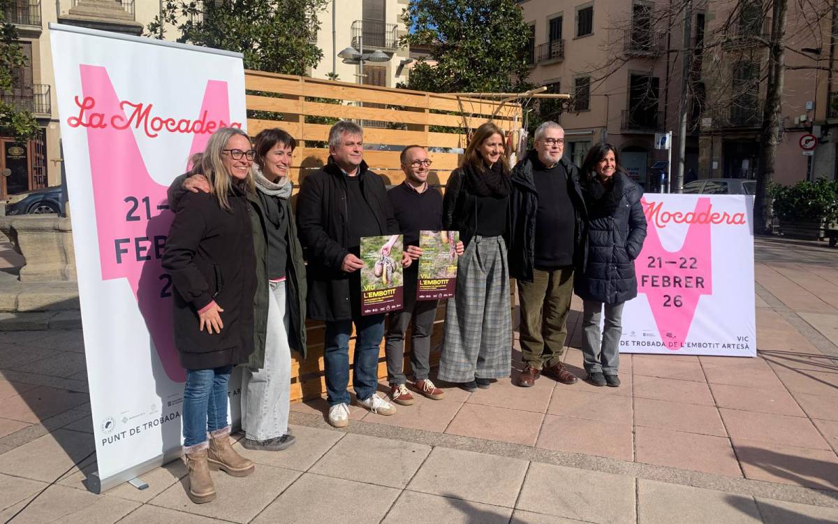 Presentació de La Mocadera, la nova fira de Vic al voltant de l`embotit artesà català. - Irene Giménez Presentació de La Mocadera, la nova fira de Vic al voltant de l`embotit artesà català.