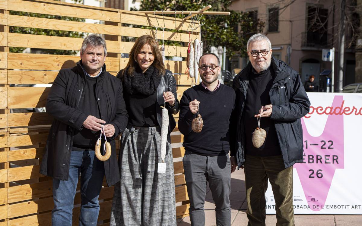 Presentació de La Mocadera, la nova fira de Vic al voltant de l`embotit artesà català. - Cedida Presentació de La Mocadera, la nova fira de Vic al voltant de l`embotit artesà català.