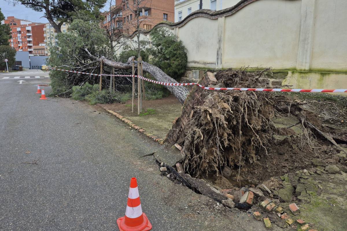 Tancats dos boxs de l'UCI de l'Hospital Santa Maria de Lleida per goteres