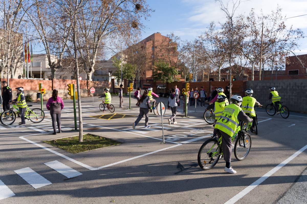 Alumnes de l’Escola Guixot durant l’activitat - David Chao Alumnes de l’Escola Guixot durant l’activitat