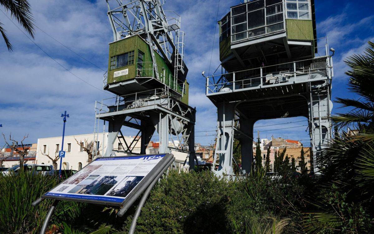 El Port de Tarragona renova els panells informatius de la seva ruta patrimonial