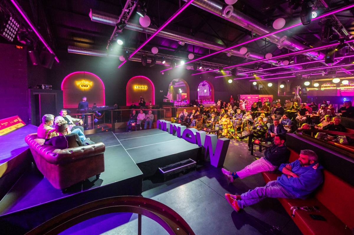 Un dels instants de la festa de cloenda