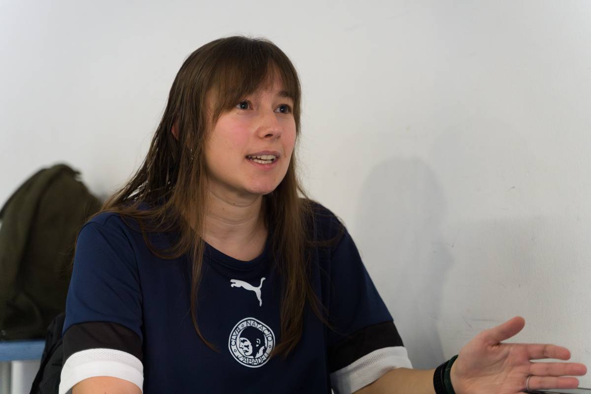 La triatleta va començar a nedar al CN Sabadell amb només tres anys