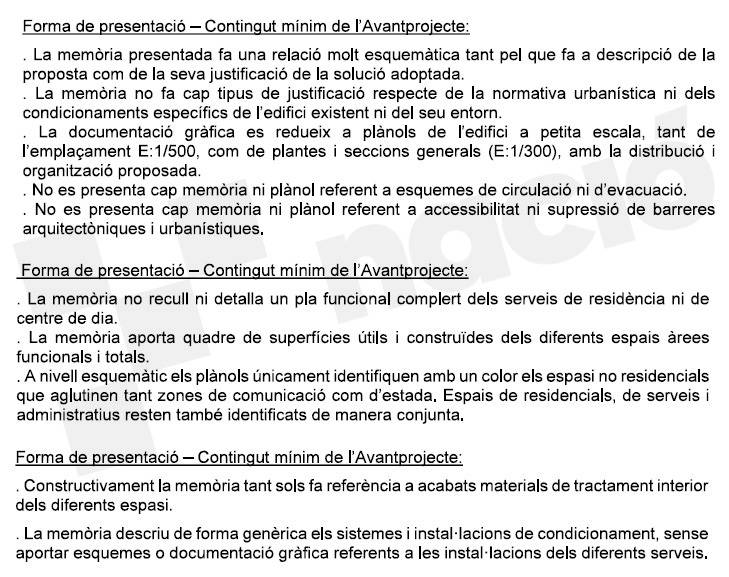 L`informe desfavorable dels arquitectes municipals de Ripoll