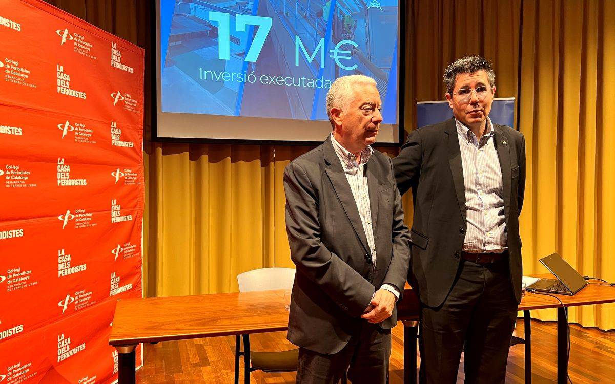 El consum del Consorci d'Aigües de Tarragona s'incrementa un 3,9% durant el 2025