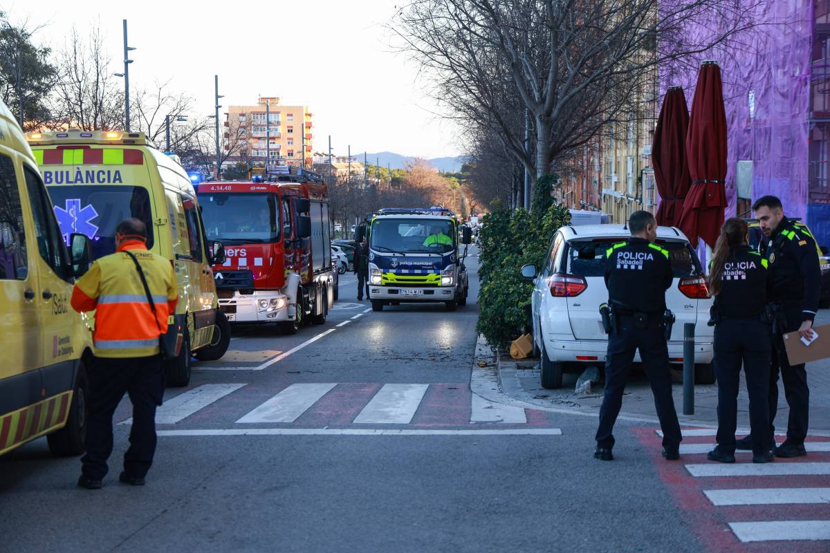 Accident de trànsit a la Via Alexandra