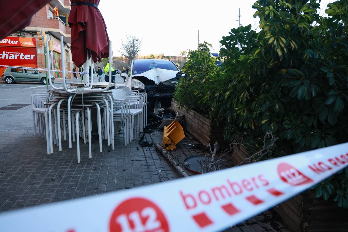 Accident de trànsit a la Via Alexandra