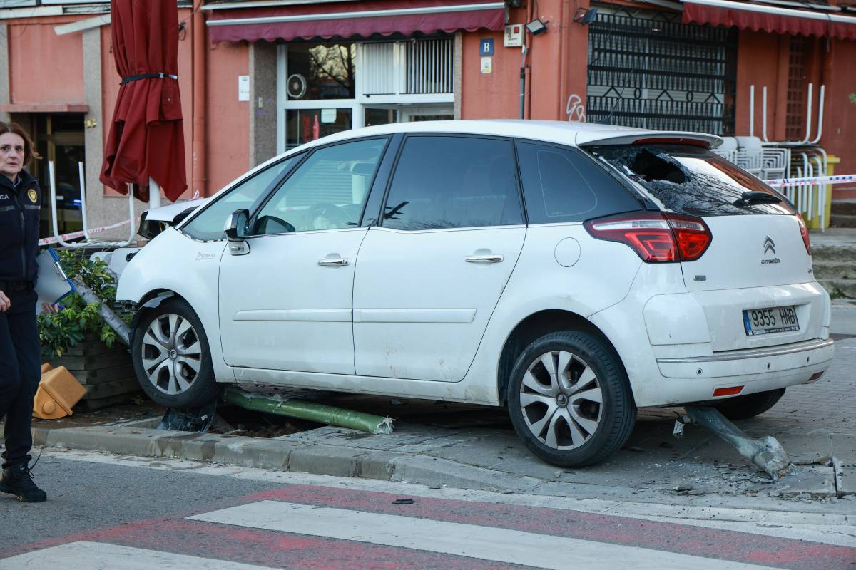 Accident de trànsit a la Via Alexandra