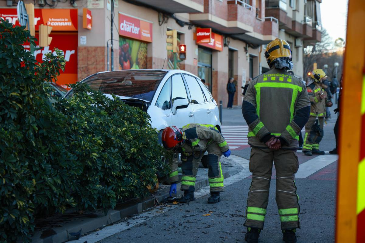 Accident de trànsit a la Via Alexandra
