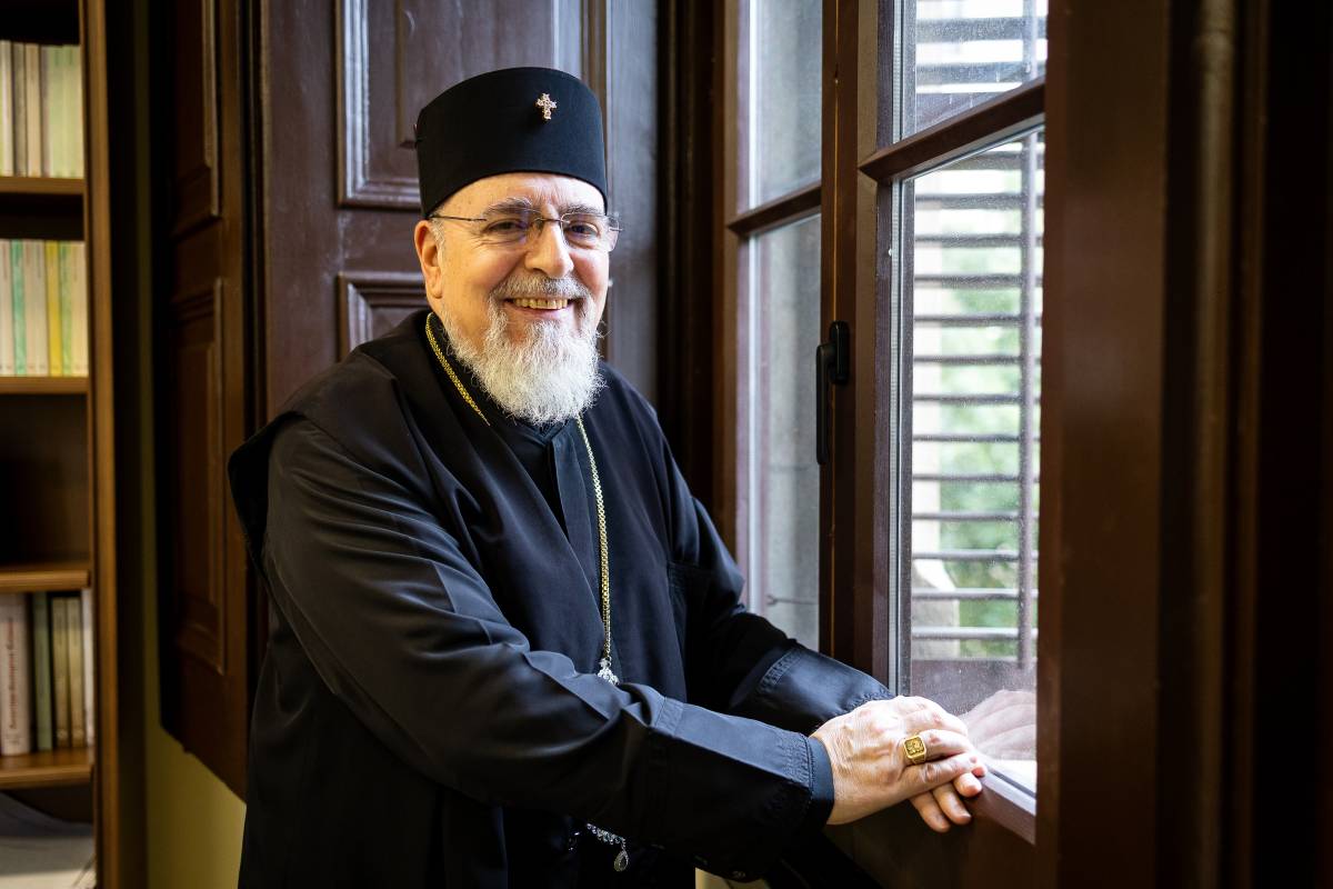 Manuel Nin, fotografiat aquesta setmana al Seminari Conciliar de Barcelona - Hugo Fernández