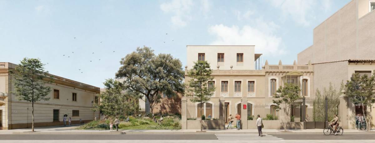 Simulació digital del futur espai del carrer Encarnació