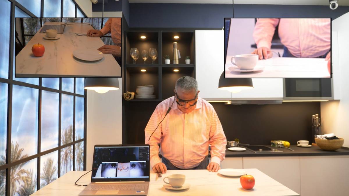 Una persona cega recupera part de la visió: “Si estic cec, com puc estar percebent coses?”