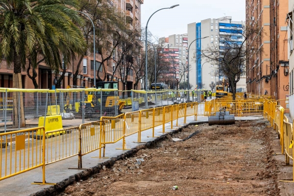 FOTOS | La reforma de la ronda de Collsalarca avança en les primeres dues fases