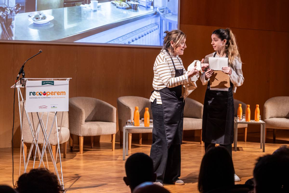 L`acte de celebració dels 10 anys del programa Recooperem