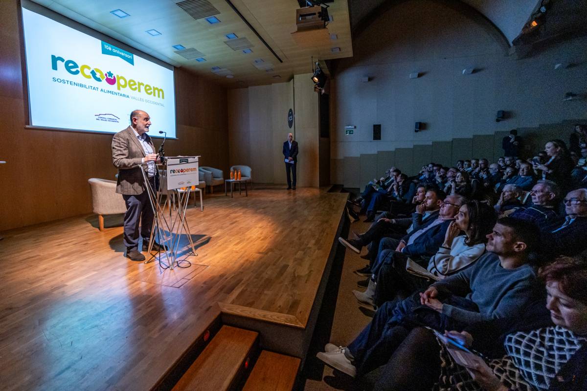 L`acte de celebració dels 10 anys del programa Recooperem