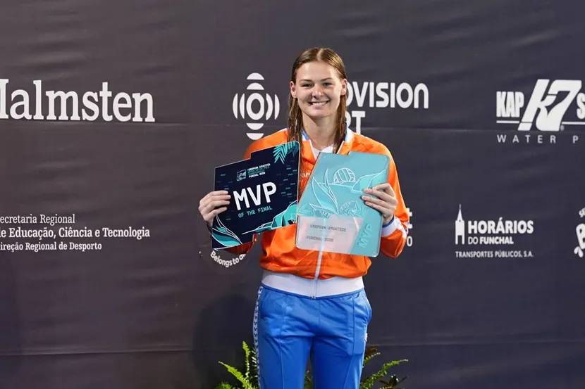 Van de Kraats va ser escollida MVP de la final - European Aquatics
