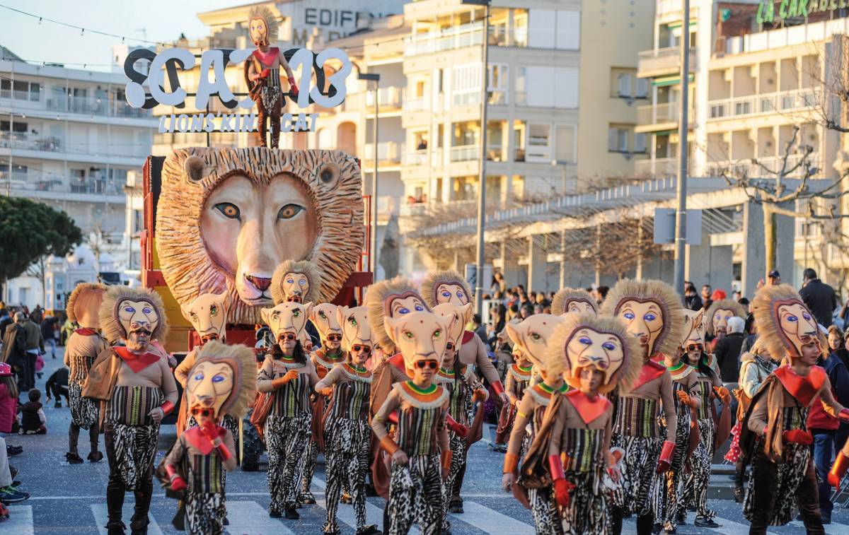Carnaval a Roses, en una edició passada