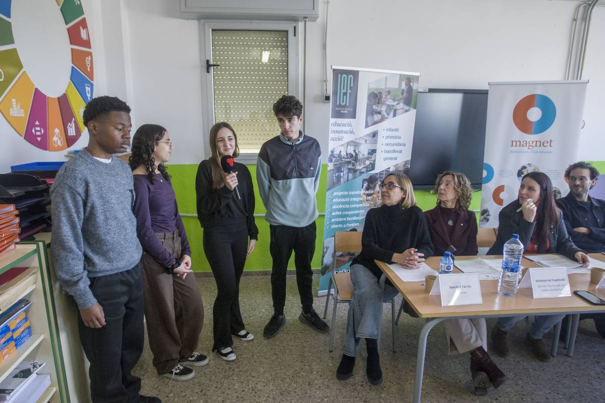 L'institut escola Feixes aposta fort pel cinema amb el programa Magnet