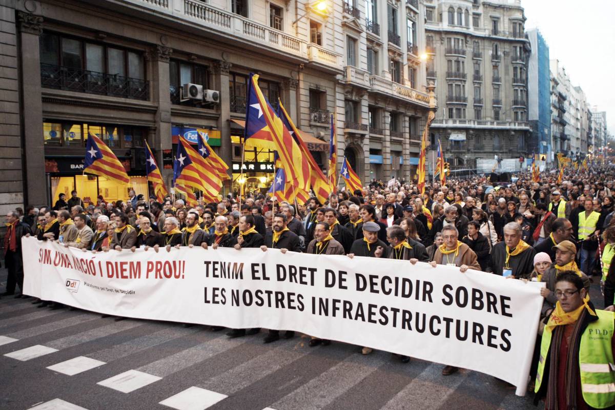 El tren del procés també va trigar