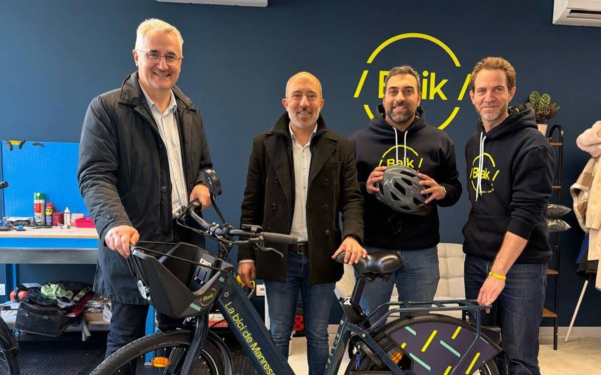 Manresa posa en marxa Baik, el nou servei municipal de bicicletes elèctriques