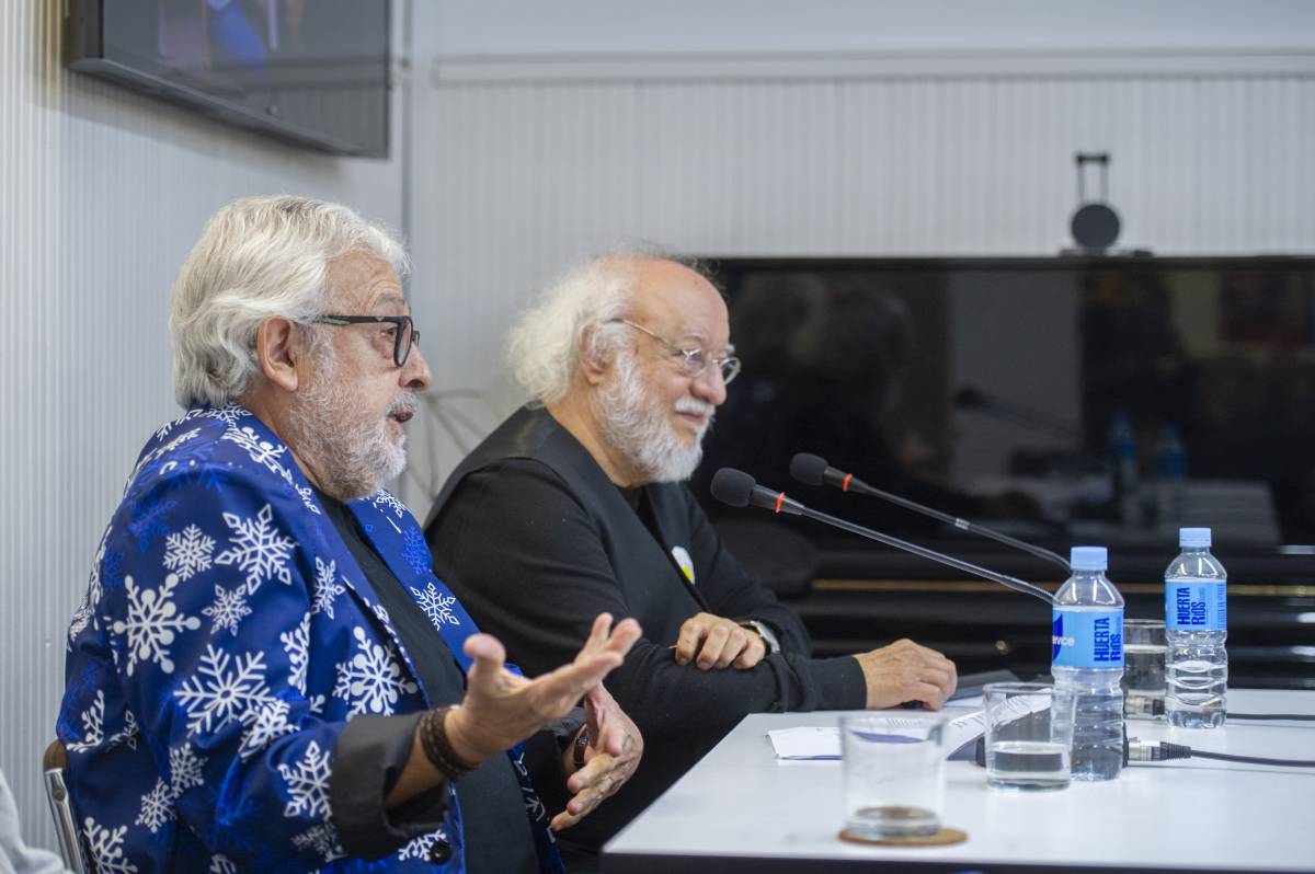 Mallafré i Carreras, durant l'acte - Alberto Tallón