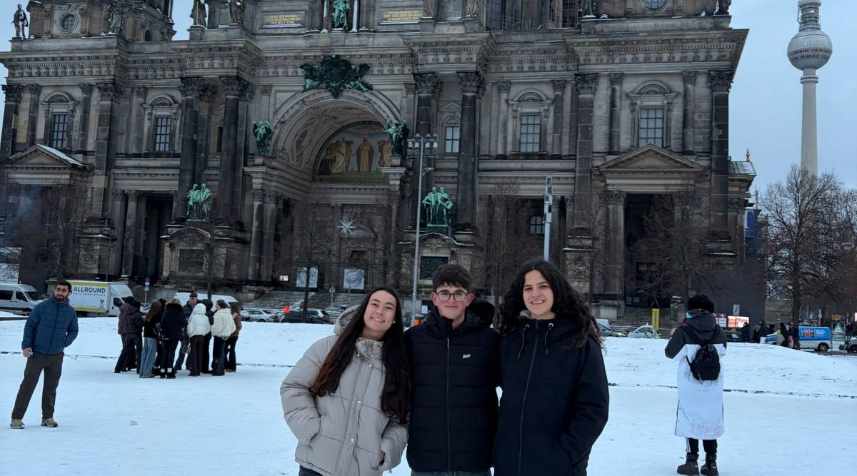 Alumnes de l'Institut de Solsona amplien coneixements i obren horitzons amb berlinesos 