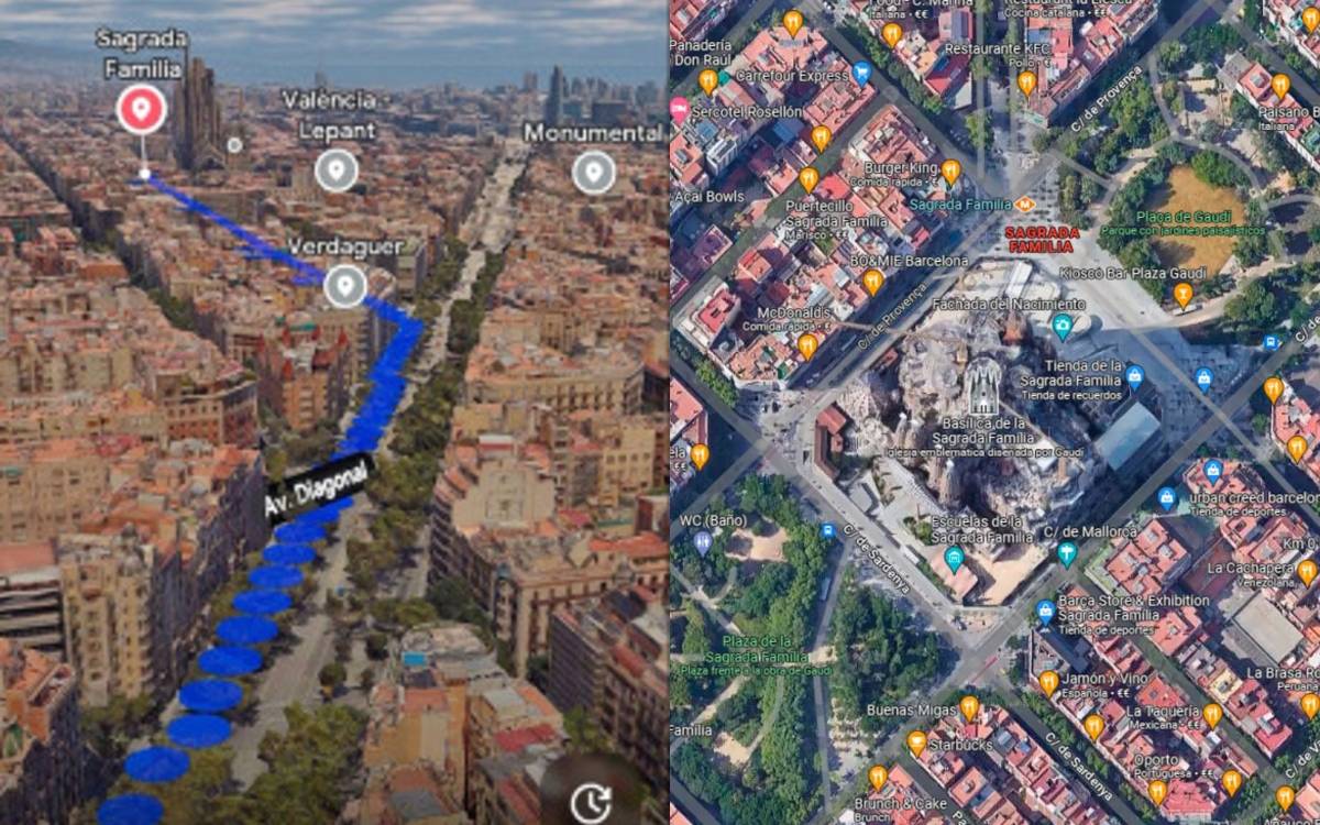 La funció desconeguda de Google Maps que permet immergir-se a les ciutats amb intel·ligència artificial