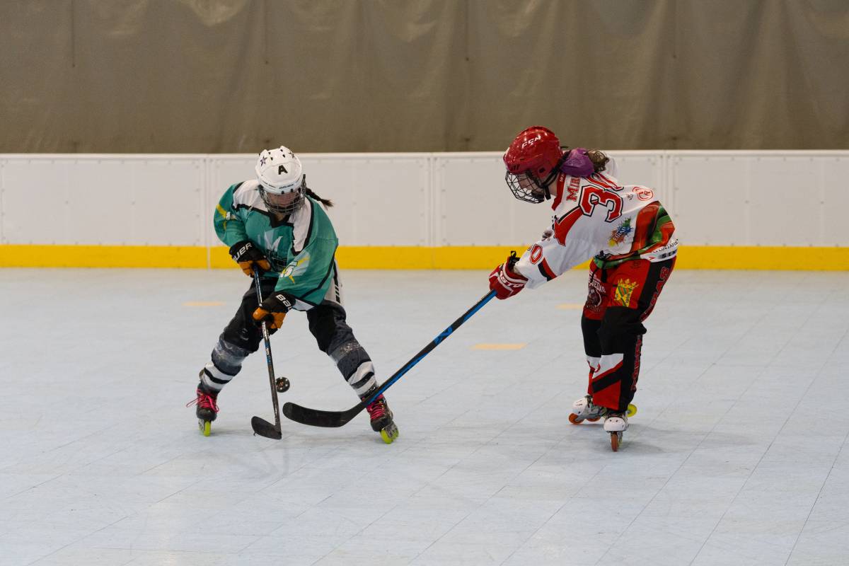 Un instant del duel de diumenge