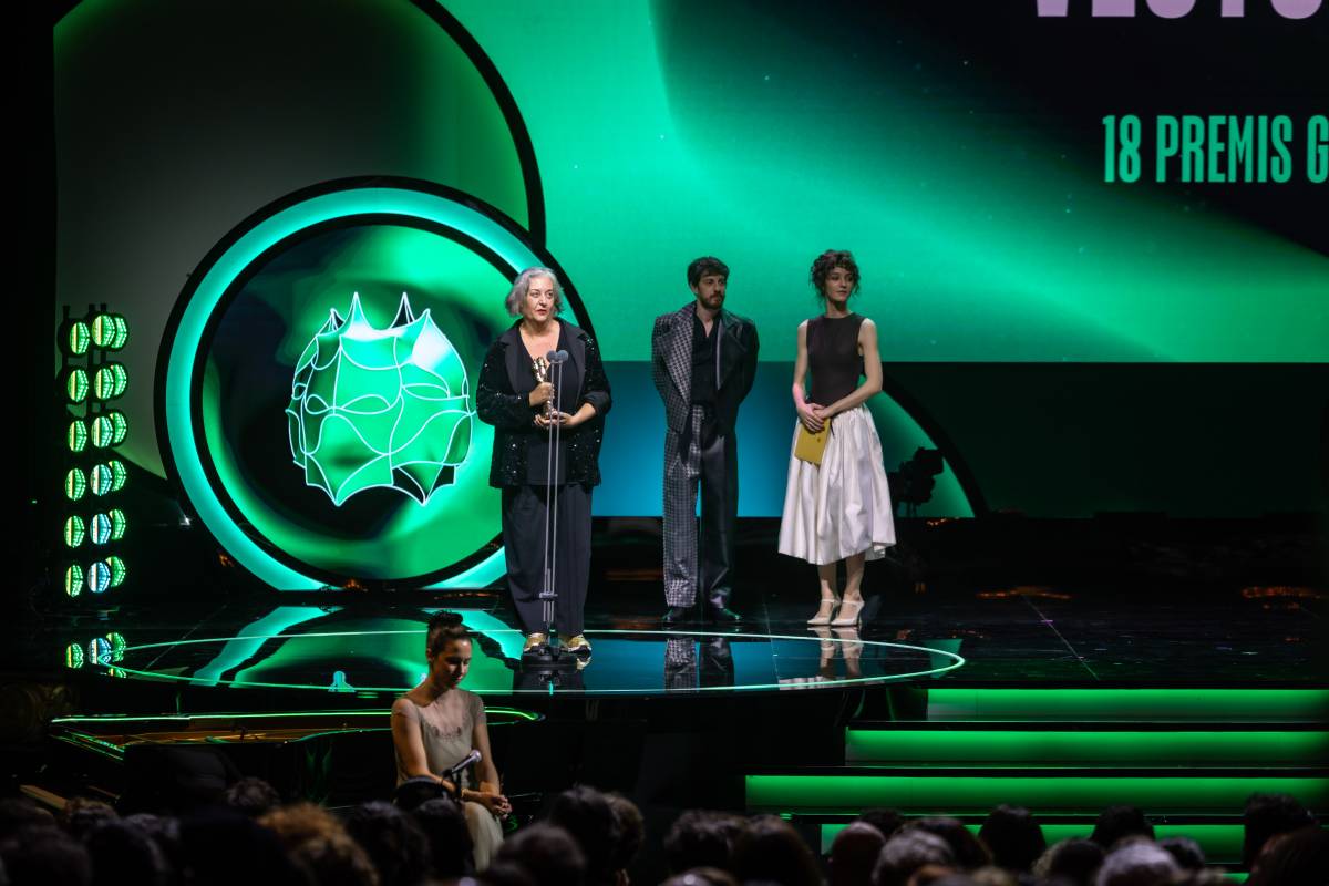 Moment de la intervenció de Paloma - ACN