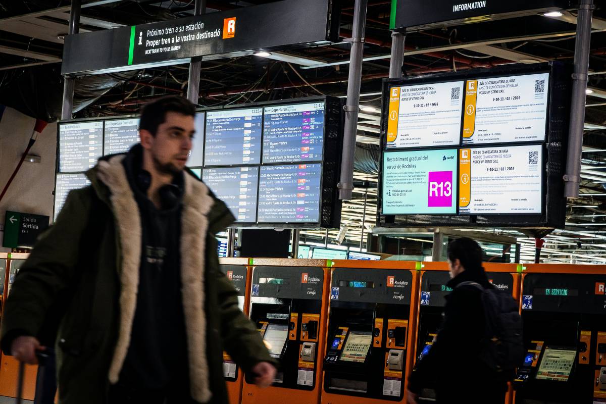 Rodalies recupera el 80% del servei previst amb el retorn dels maquinistes