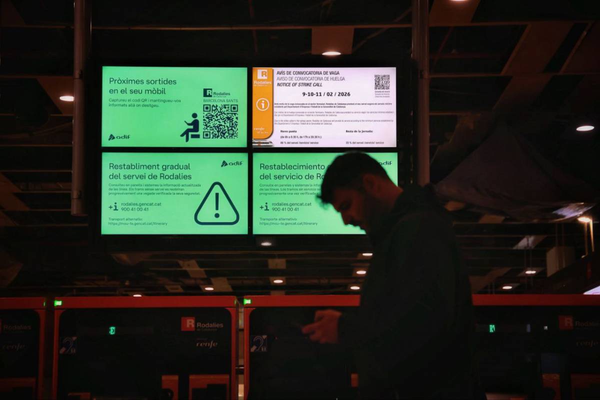 L’incompliment dels serveis mínims marca la primera jornada de vaga a Rodalies