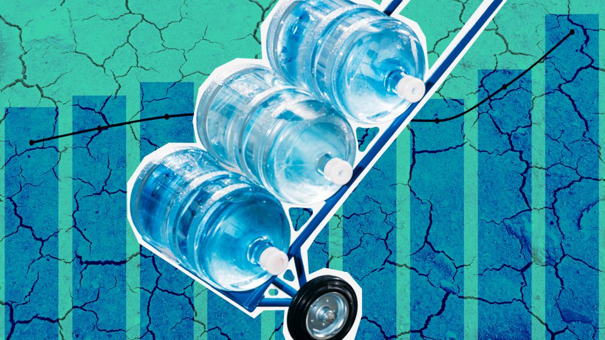 Les embotelladores d'aigua van facturar 1.100 milions d'euros durant la sequera