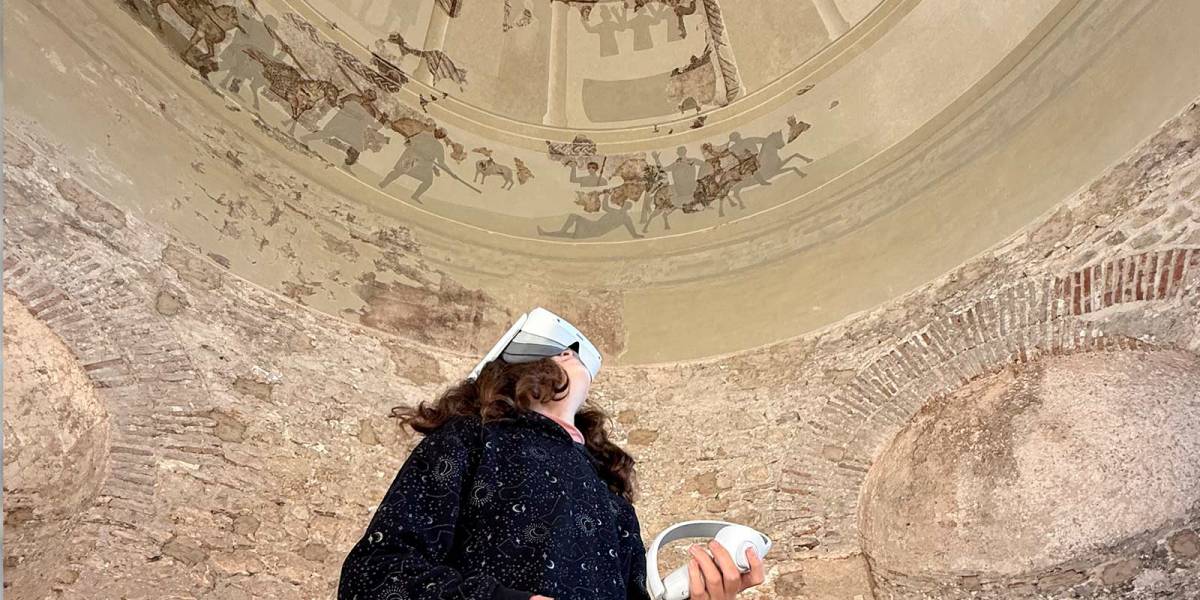 Activitat familiar Enlaira`t a la cúpula de Centcelles 