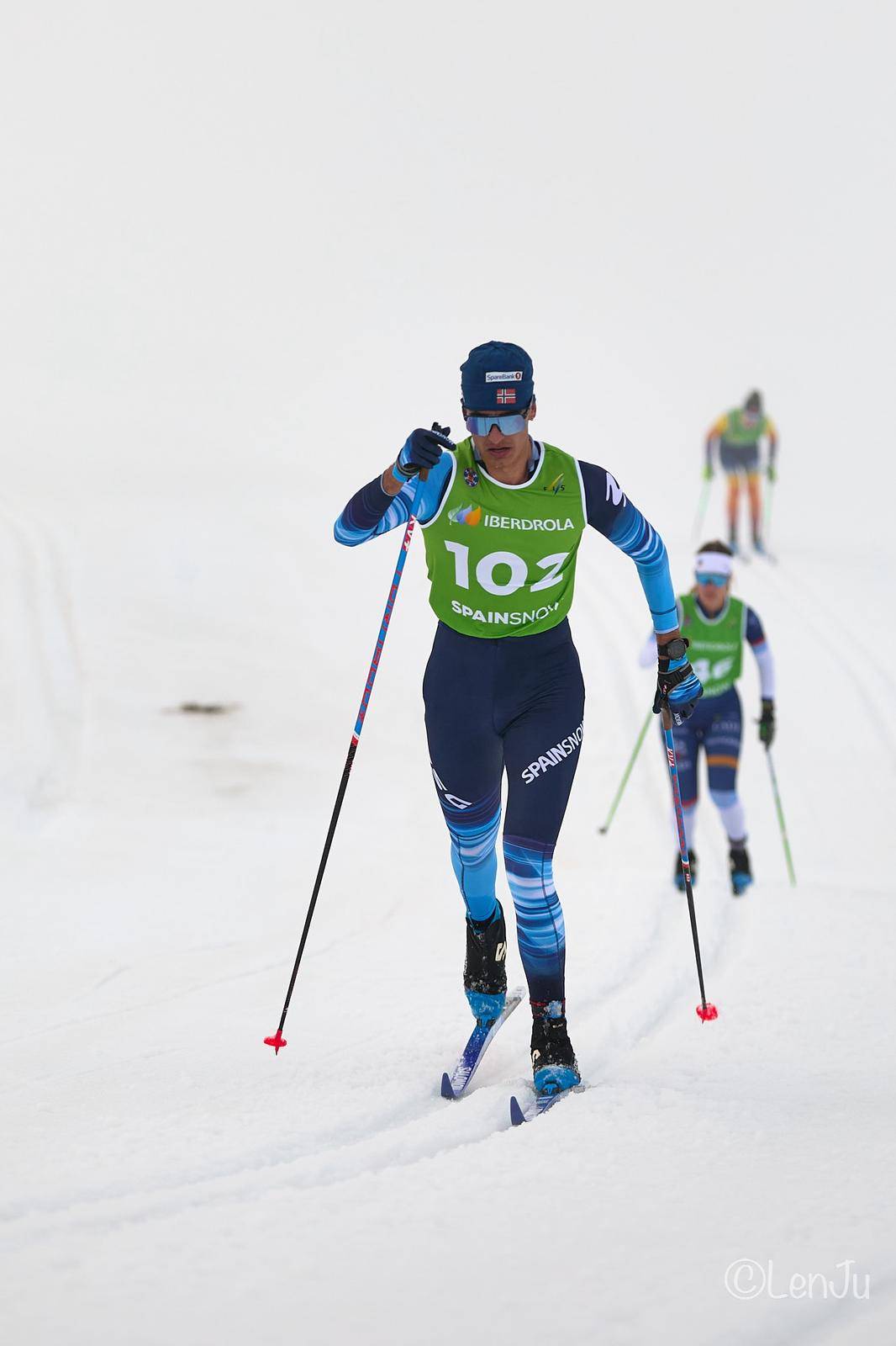 Bernat Sellés, durant una prova. - Cedida