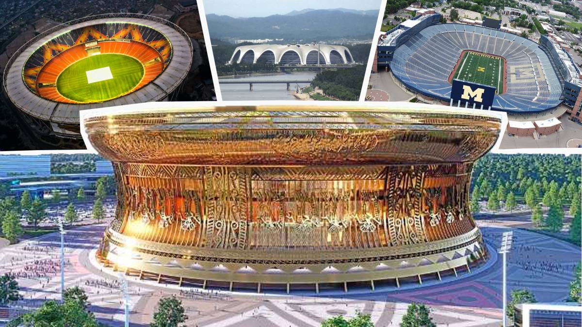 Així serà l'estadi més gran del món: 140.000 espectadors