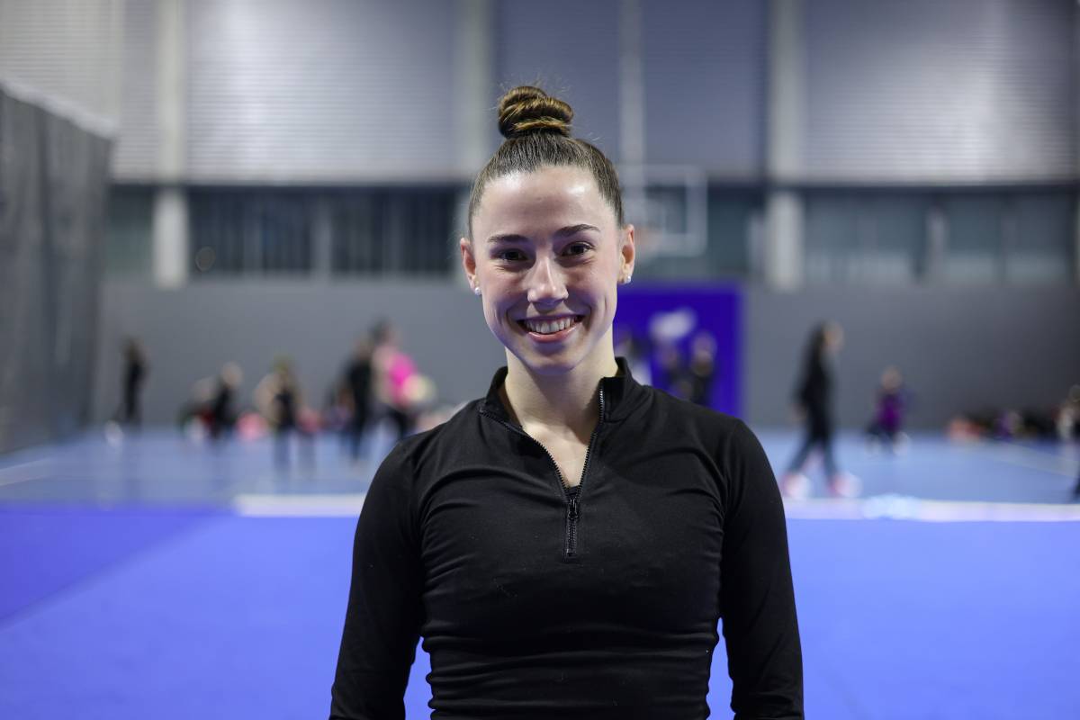 La Irene Rubio és gimnasta del CE l`Espiral des dels sis anys