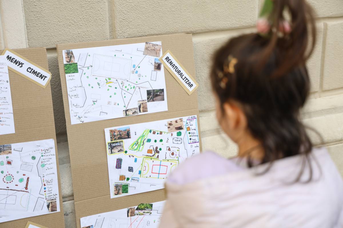 Els plànols informatius que han preparat els estudiants