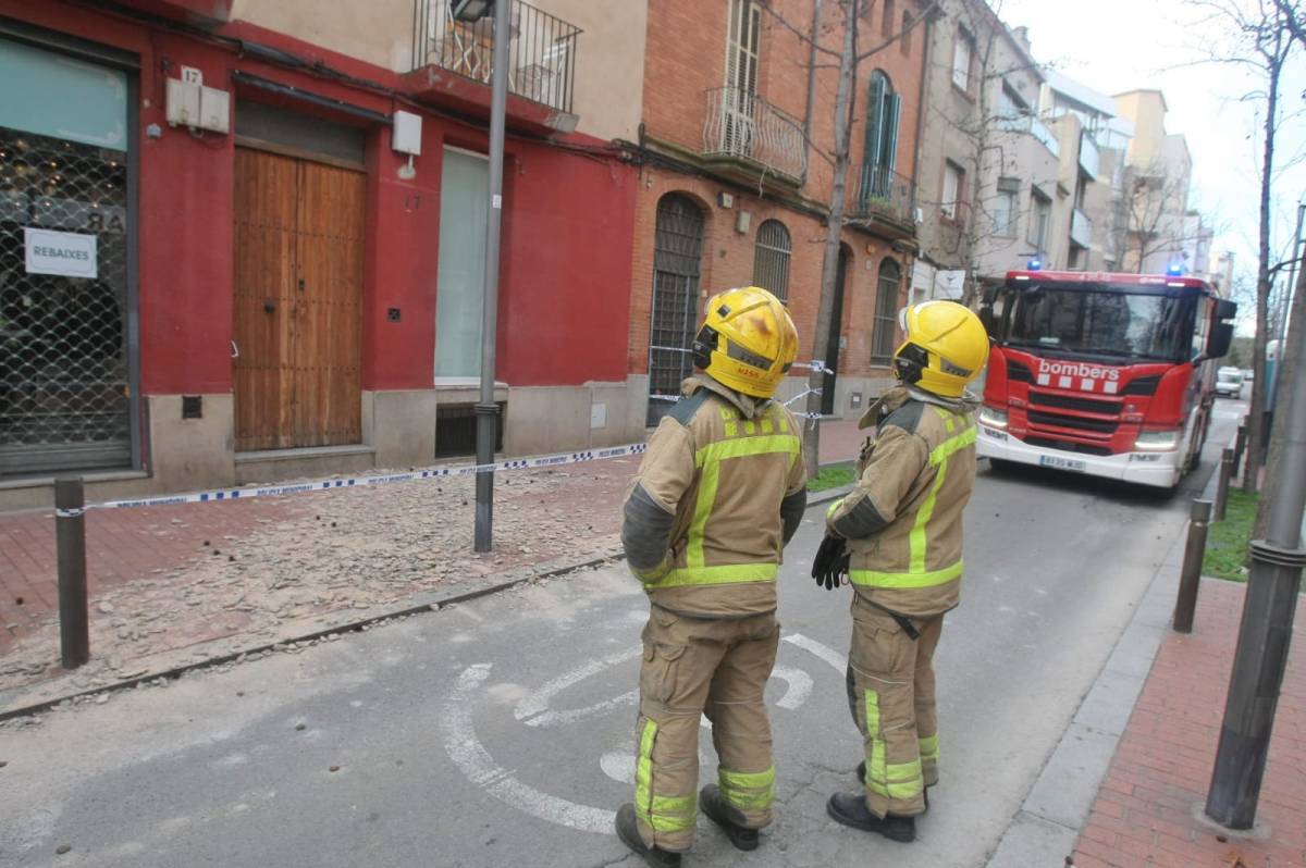 El vent sacseja Terrassa amb ratxes de fins a 92 km/h